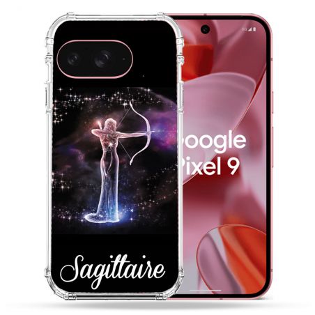 Coque Renforcée Pour Google Pixel 9 Signe Zodiaque 2 Sagittaire