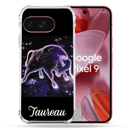 Coque Renforcée Pour Google Pixel 9 Signe Zodiaque 2 Taureau