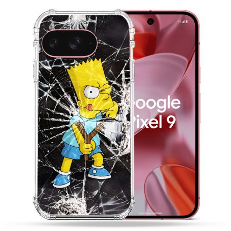 Coque Renforcée Pour Google Pixel 9 Simpson Bart