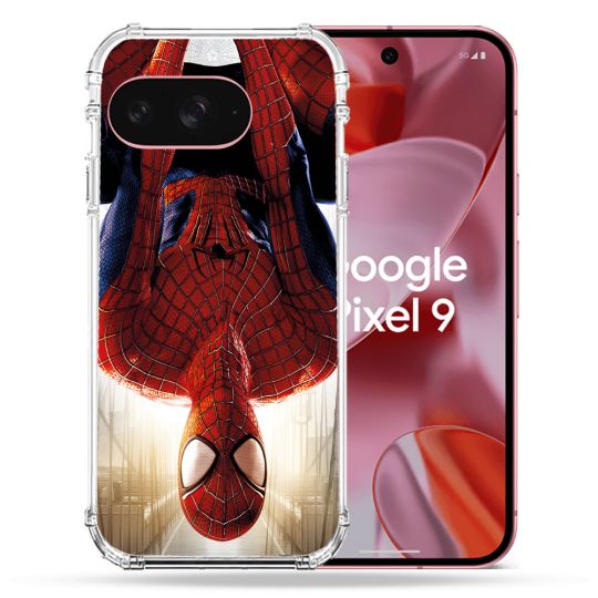 Coque Renforcée Pour Google Pixel 9 Spiderman Invers