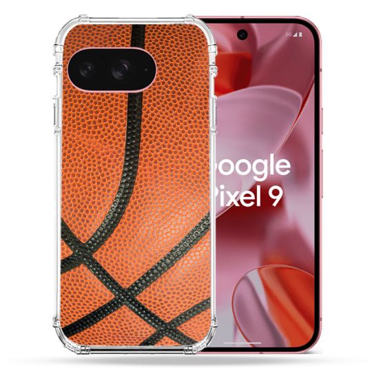 Coque Renforcée Pour Google Pixel 9 Sport Ballon Basket
