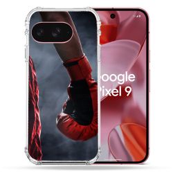 Coque Renforcée Pour Google Pixel 9 Sport Boxe Gant Rouge