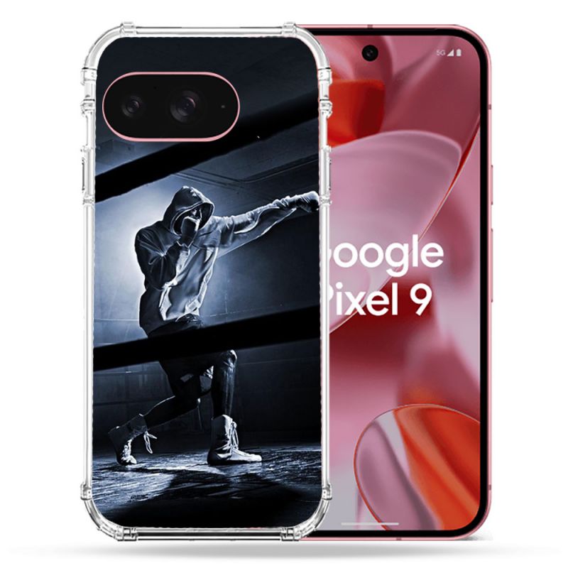 Coque Renforcée Pour Google Pixel 9 Sport Boxe Poing