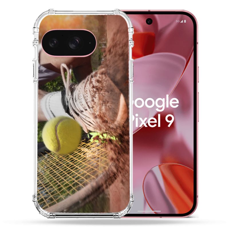 Coque Renforcée Pour Google Pixel 9 Sport Tennis Glissade