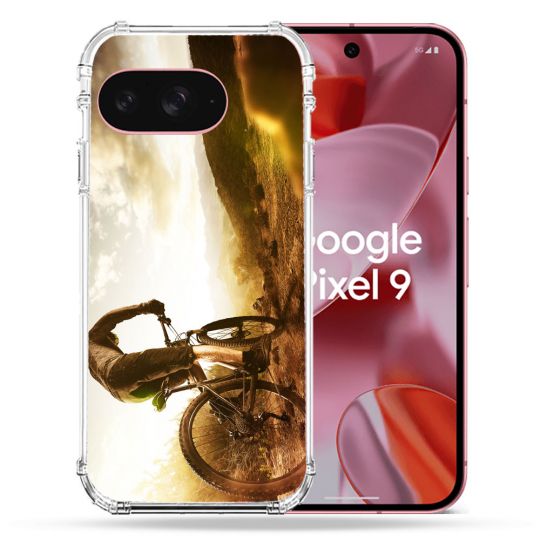Coque Renforcée Pour Google Pixel 9 Sport VTT Soleil