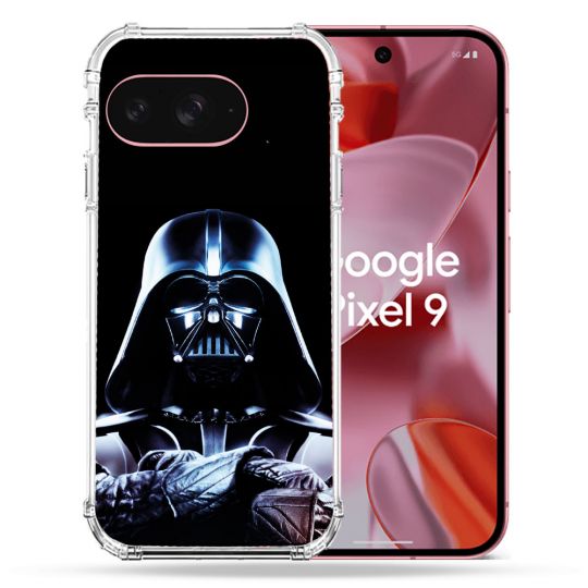 Coque Renforcée Pour Google Pixel 9 Star Wars - Dark Vador Noir