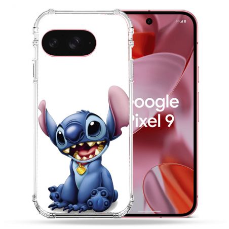 Coque Renforcée Pour Google Pixel 9 Stitch Blanc