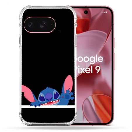Coque Renforcée Pour Google Pixel 9 Stitch Noir