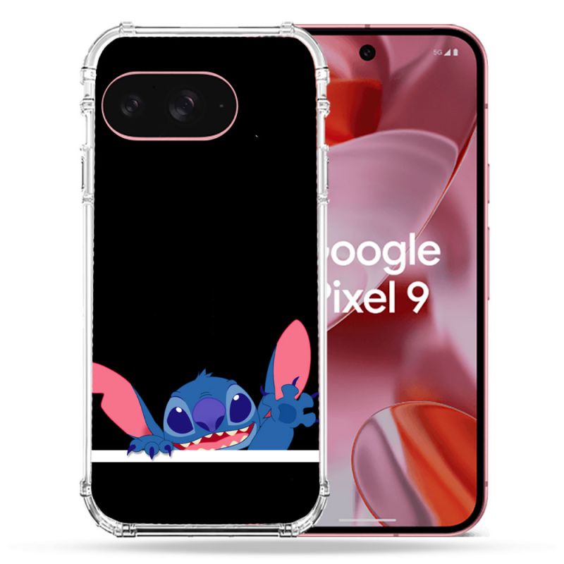 Coque Renforcée Pour Google Pixel 9 Stitch Noir