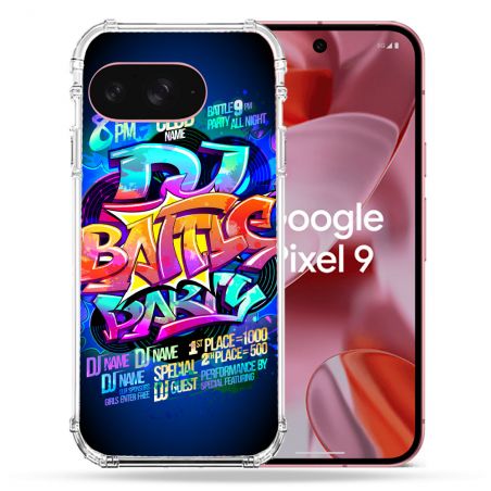 Coque Renforcée Pour Google Pixel 9 Street Art Rap
