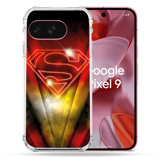 Coque Renforcée Pour Google Pixel 9 Superman Logo