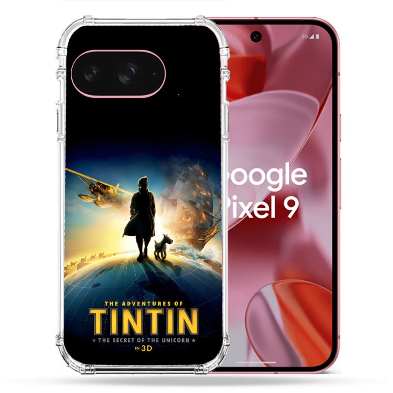 Coque Renforcée Pour Google Pixel 9 Tintin Affiche