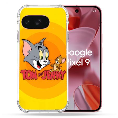 Coque Renforcée Pour Google Pixel 9 Tom Jerry