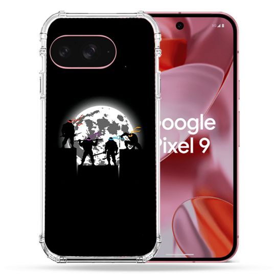 Coque Renforcée Pour Google Pixel 9 Tortue Ninja Ombre