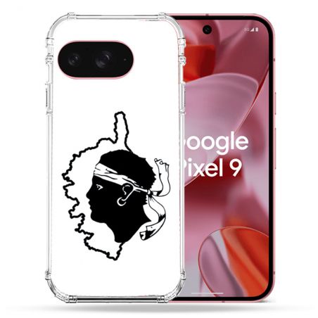 Coque Renforcée Pour Google Pixel 9 Voyage Corse Blanc