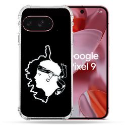 Coque Renforcée Pour Google Pixel 9 Voyage Corse Noir