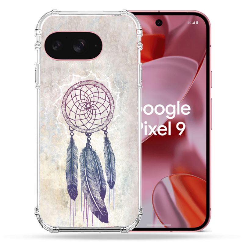 Coque Renforcée Pour Google Pixel 9 Zen Attrape Reve Blanc