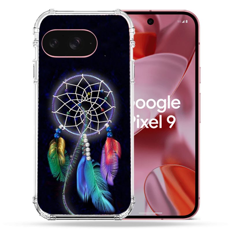 Coque Renforcée Pour Google Pixel 9 Zen Attrape Reve Multicolore