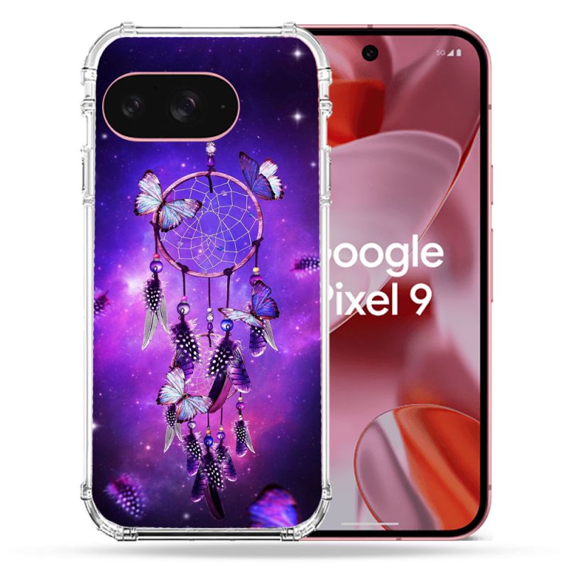 Coque Renforcée Pour Google Pixel 9 Zen Attrape Reve Papillon