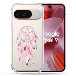 Coque Transparente Pour Google Pixel 9 Attrape Reve Rose