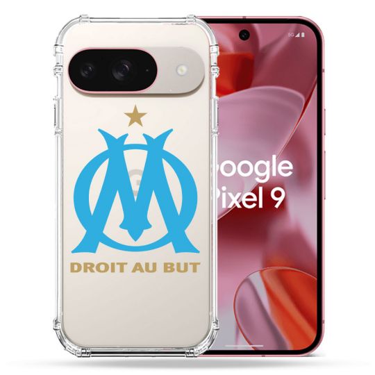 Coque Transparente Pour Google Pixel 9 Foot Olympique Marseille OM