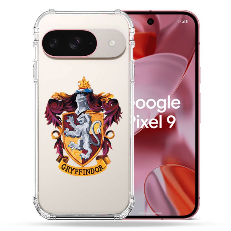 Coque Transparente Pour Google Pixel 9 Harry Potter Griffindor