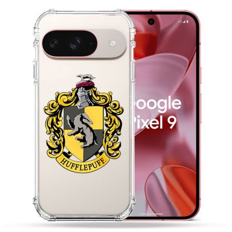 Coque Transparente Pour Google Pixel 9 Harry Potter Hufflepuff