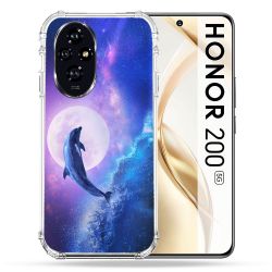 Coque Renforcée Pour Honor 200 5G Animal Dauphin Vague