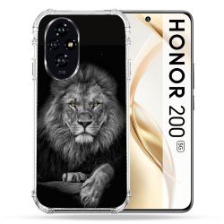 Coque Renforcée Pour Honor 200 5G Animal Lion Majestueux