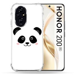 Coque Renforcée Pour Honor 200 5G Animal Panda Blanc