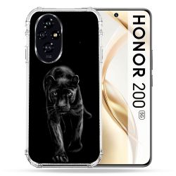 Coque Renforcée Pour Honor 200 5G Animal Panthère Noire