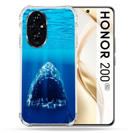 Coque Renforcée Pour Honor 200 5G Animal Requin Dent