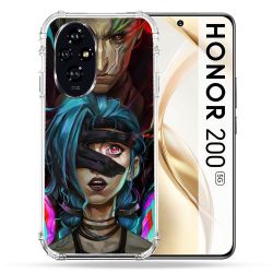 Coque Renforcée Pour Honor 200 5G Arcane Jynx Bleu