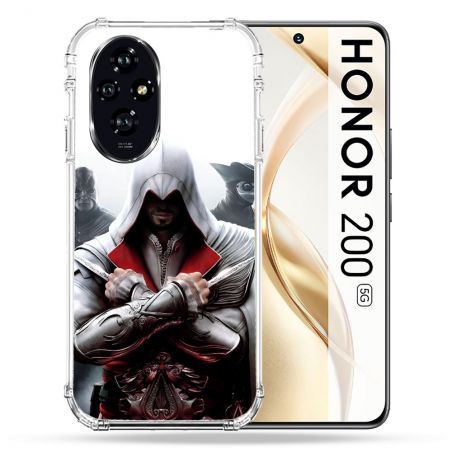 Coque Renforcée Pour Honor 200 5G Assassin Creed Mask