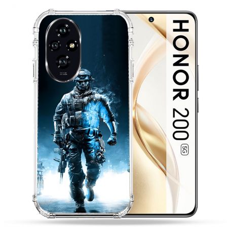 Coque Renforcée Pour Honor 200 5G Call Of Duty Guerrier