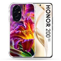 Coque Renforcée Pour Honor 200 5G Fleur Lys Color