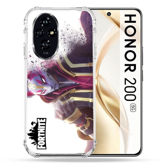 Coque Renforcée Pour Honor 200 5G Fortnite Blanc