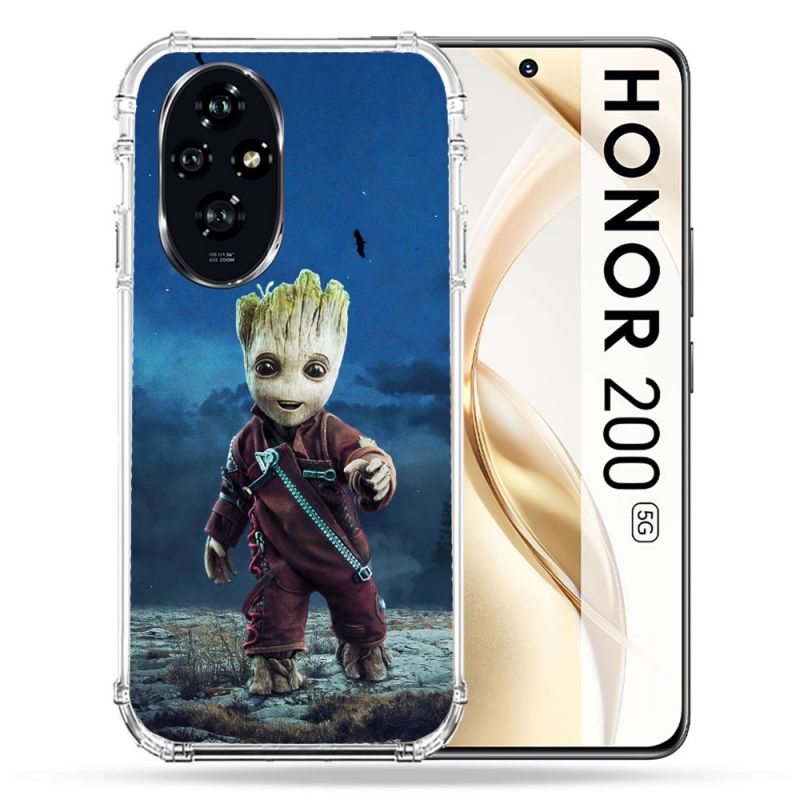 Coque Renforcée Pour Honor 200 5G Groot Bleu