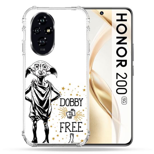Coque Renforcée Pour Honor 200 5G Harry Potter Dobby Free Blanc