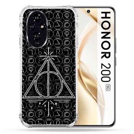 Coque Renforcée Pour Honor 200 5G Harry Potter Hollows Triangle Noir