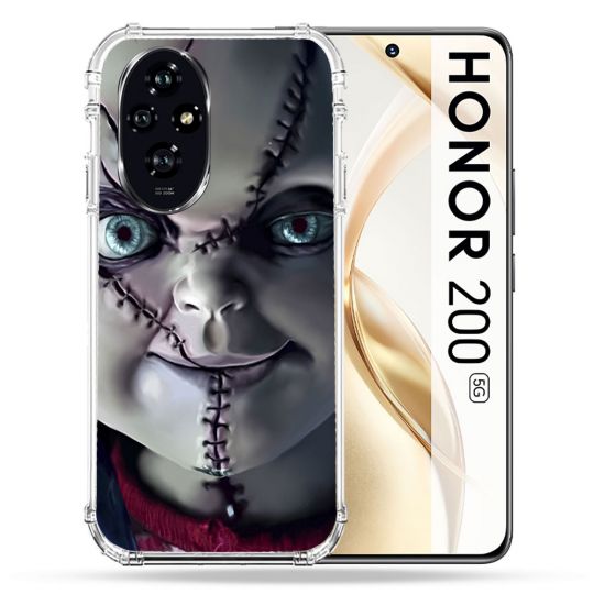 Coque Renforcée Pour Honor 200 5G Horreur Chucky Cicatrice