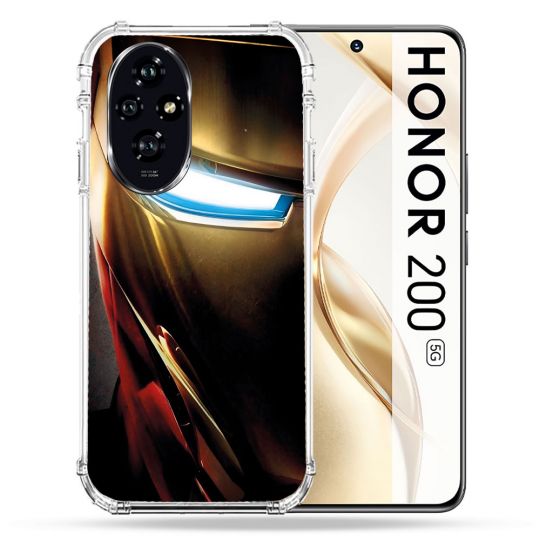 Coque Renforcée Pour Honor 200 5G Iron Man Casque