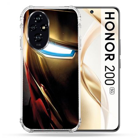 Coque Renforcée Pour Honor 200 5G Iron Man Casque