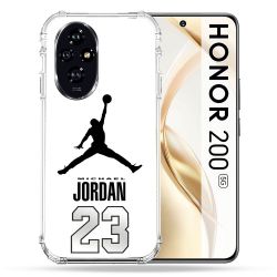 Coque Renforcée Pour Honor 200 5G Jordan 23 Blanc