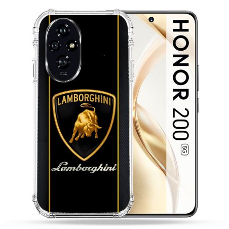 Coque Renforcée Pour Honor 200 5G Lamborghini Carbone
