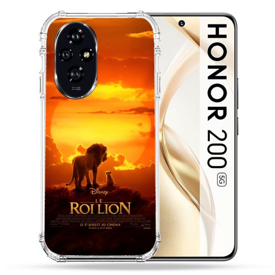 Coque Renforcée Pour Honor 200 5G Le Roi Lion Affiche