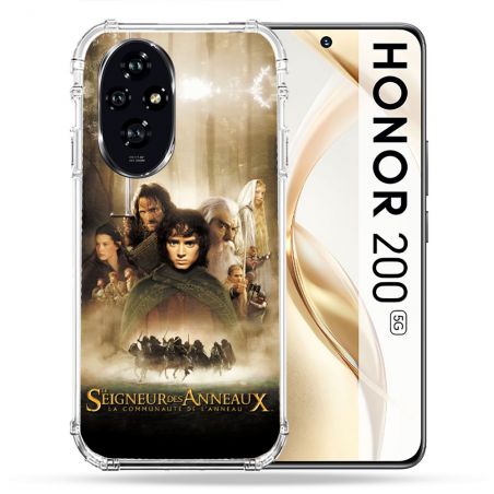 Coque Renforcée Pour Honor 200 5G Le seigneur Des Anneaux Affiche