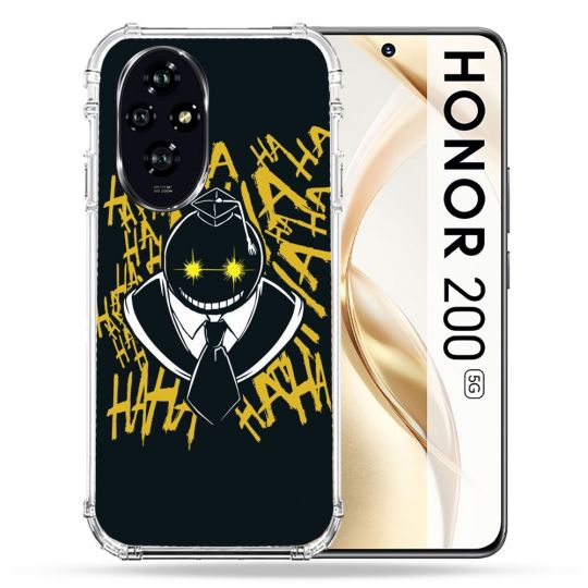 Coque Renforcée Pour Honor 200 5G Manga Assassination Classroom Kuro Noir