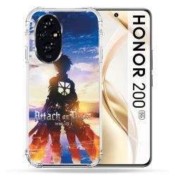 Coque Renforcée Pour Honor 200 5G Manga Attaque Titans Soleil
