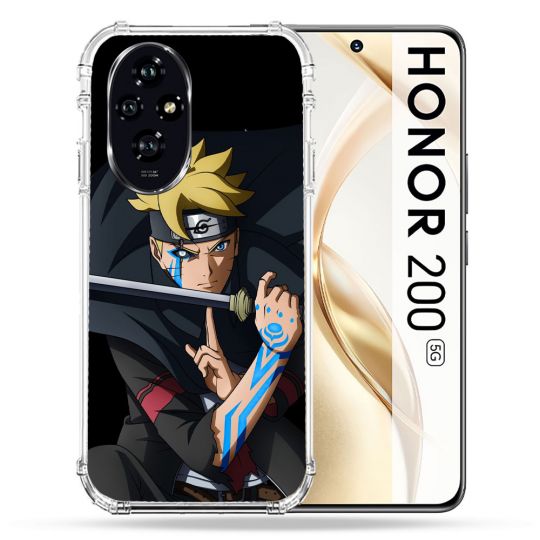 Coque Renforcée Pour Honor 200 5G Manga Boruto Tatouage